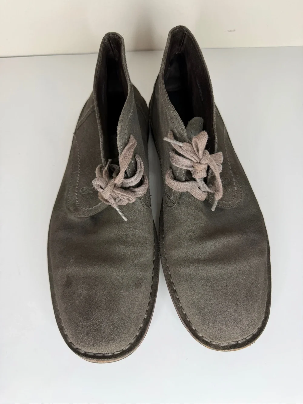 John Varvatos Hipster Men's Chukka Boots Size 11M Gray Suede Lace Up
